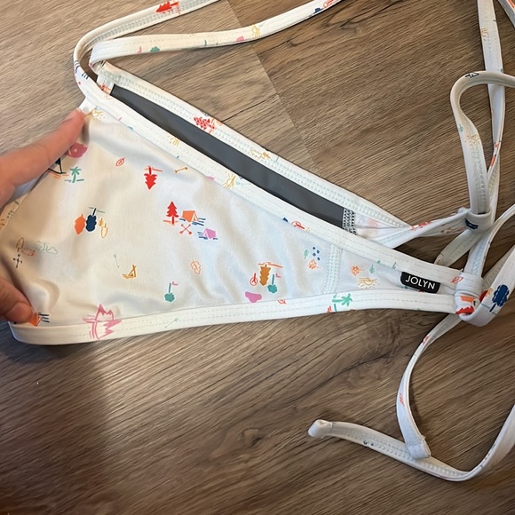 Jolyn patterned vent bikini top size XL - Picture 2 of 3